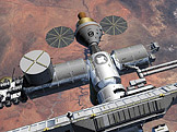 Kosmická loď orion, která má opět dostat astronauty na Měsíc a připravit cestu k Marsu a k dalším místům naší Sluneční soustavy (foto: NASA)