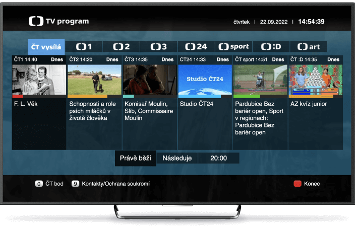 iVysilání - TV program