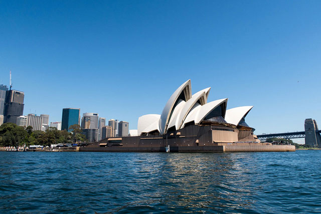 Budova opery v Sydney