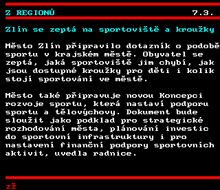 Teletext ČT4 Sport - strana 159