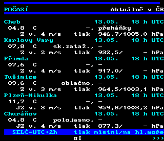 Teletext ČT4 Sport - strana 174