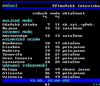 Teletext ČT4 Sport - strana 197