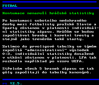 Teletext ČT4 Sport - strana 244