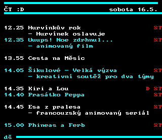 Teletext ČT4 Sport - strana 353
