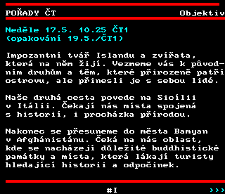 Teletext ČT4 Sport - strana 362