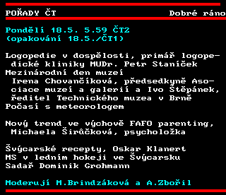 Teletext ČT4 Sport - strana 365