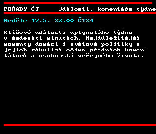Teletext ČT4 Sport - strana 366