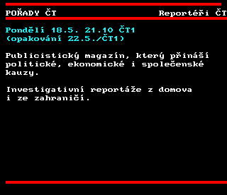 Teletext ČT4 Sport - strana 370