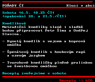 Teletext ČT4 Sport - strana 371