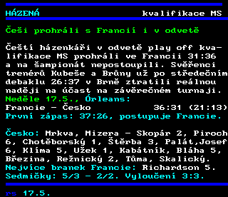 Teletext ČT4 Sport - strana 413