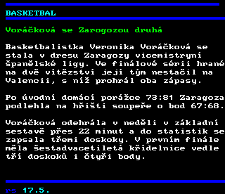 Teletext ČT4 Sport - strana 414