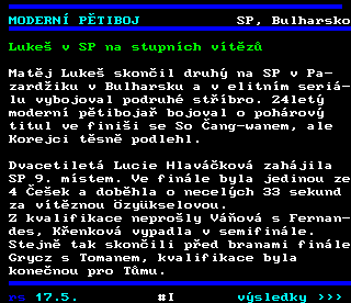 Teletext ČT4 Sport - strana 415
