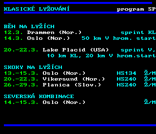 Teletext ČT4 Sport - strana 448