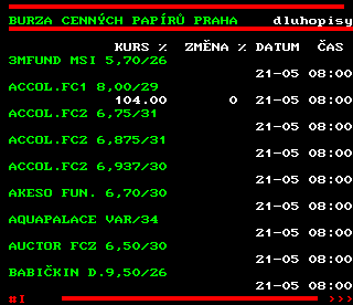 Teletext ČT4 Sport - strana 507
