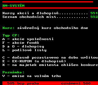 Teletext ČT4 Sport - strana 550