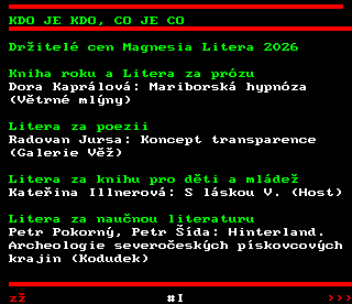 Teletext ČT4 Sport - strana 593