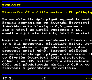 Teletext ČT4 Sport - strana 604