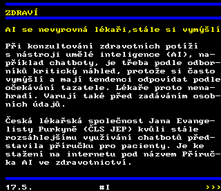Teletext ČT4 Sport - strana 607
