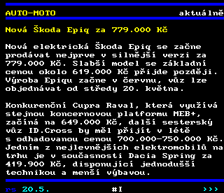 Teletext ČT4 Sport - strana 615