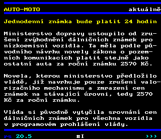 Teletext ČT4 Sport - strana 616