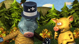 THREE LITTLE PIGS