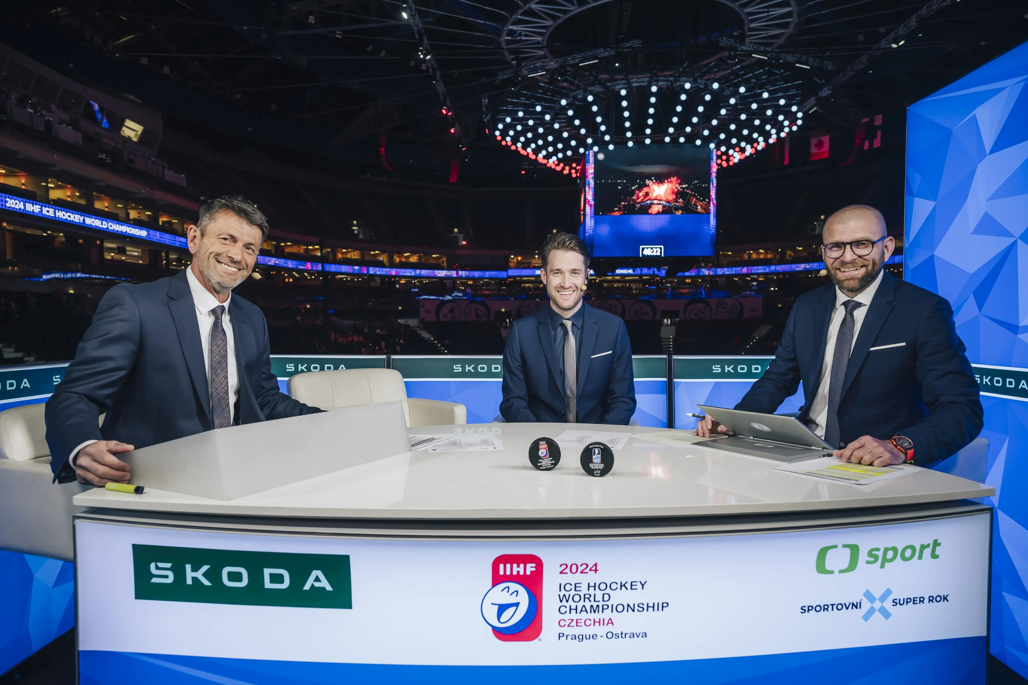 Zleva: David Pospíšil Pavel Francouz, Jiří Hölzel.