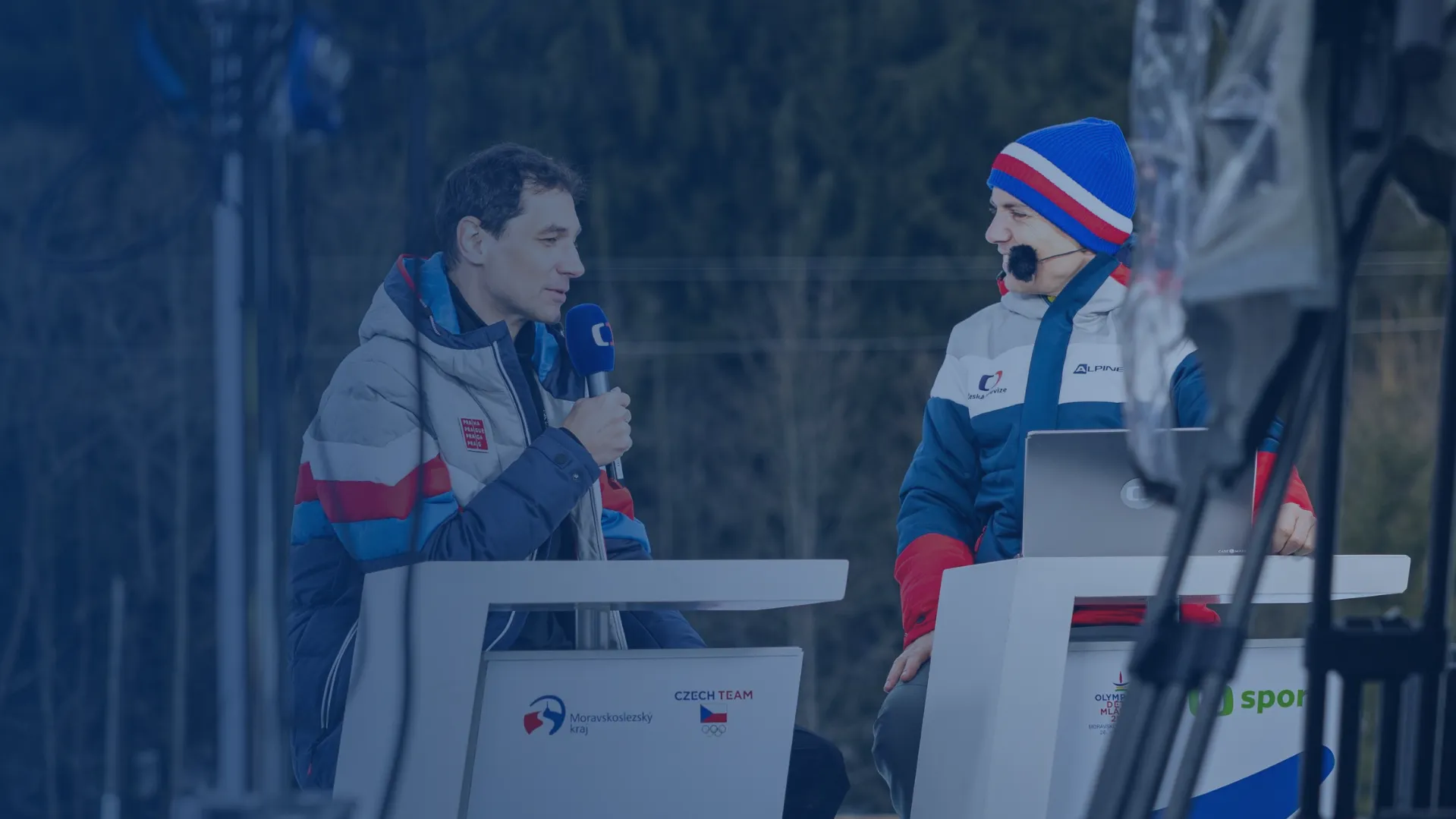 Česká televize odvysílala ze zimní Olympiády dětí a mládeže desítky hodin přímých přenosů