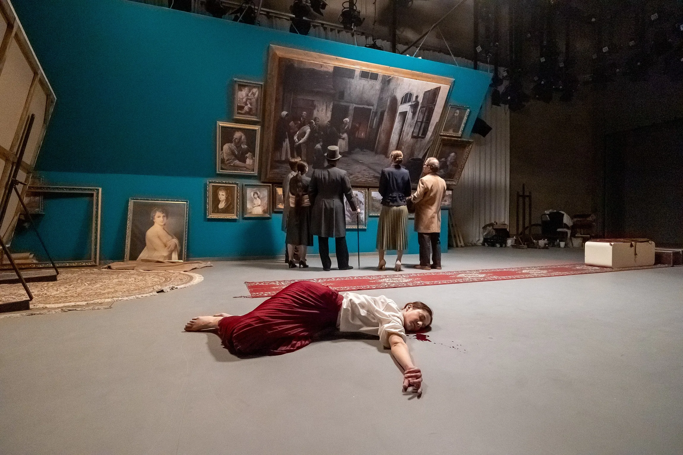Natáčení hraných scén ve studiu_foto ČT Radek Miča (2)