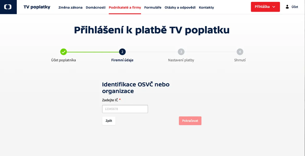 Přihlášení k platbě TV poplatku_1