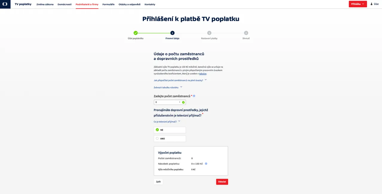 Přihlášení k platbě TV poplatku_2