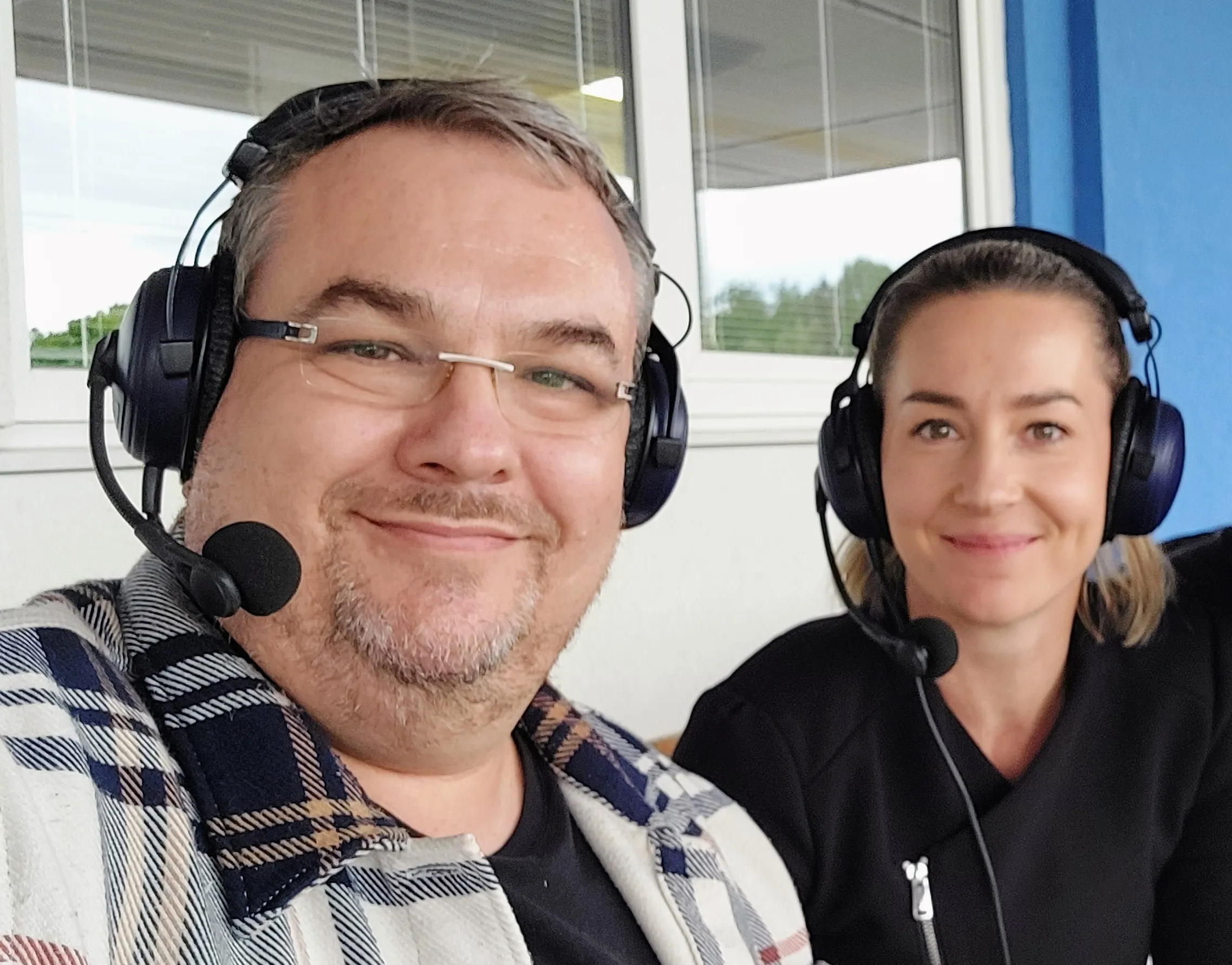 Michal Dusík a Denisa Helceletová.