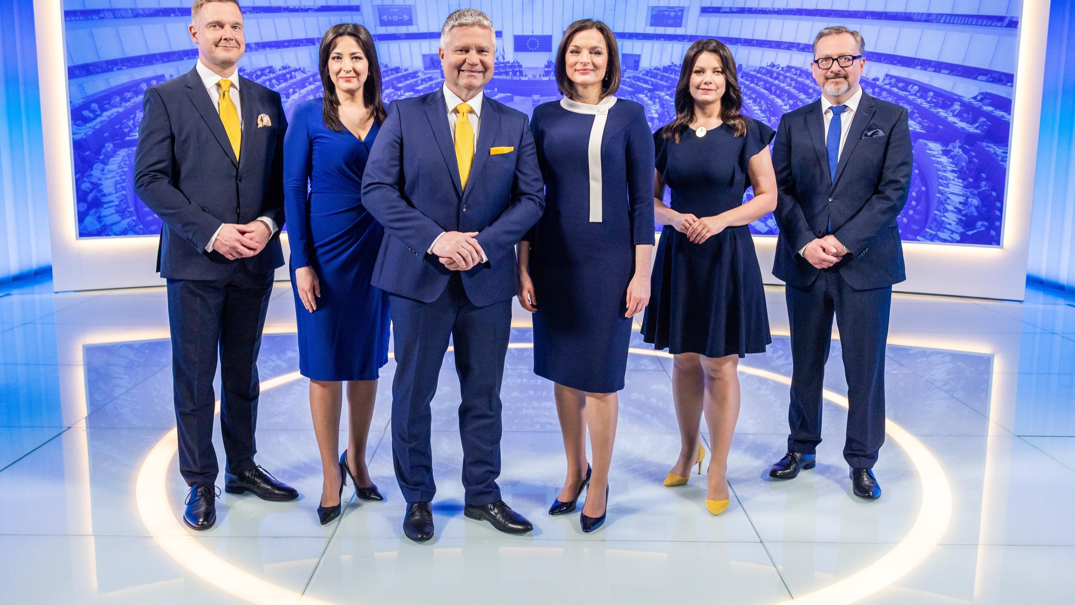 Eurovolby na ČT24 © Česká televize, autor Čepela Petr