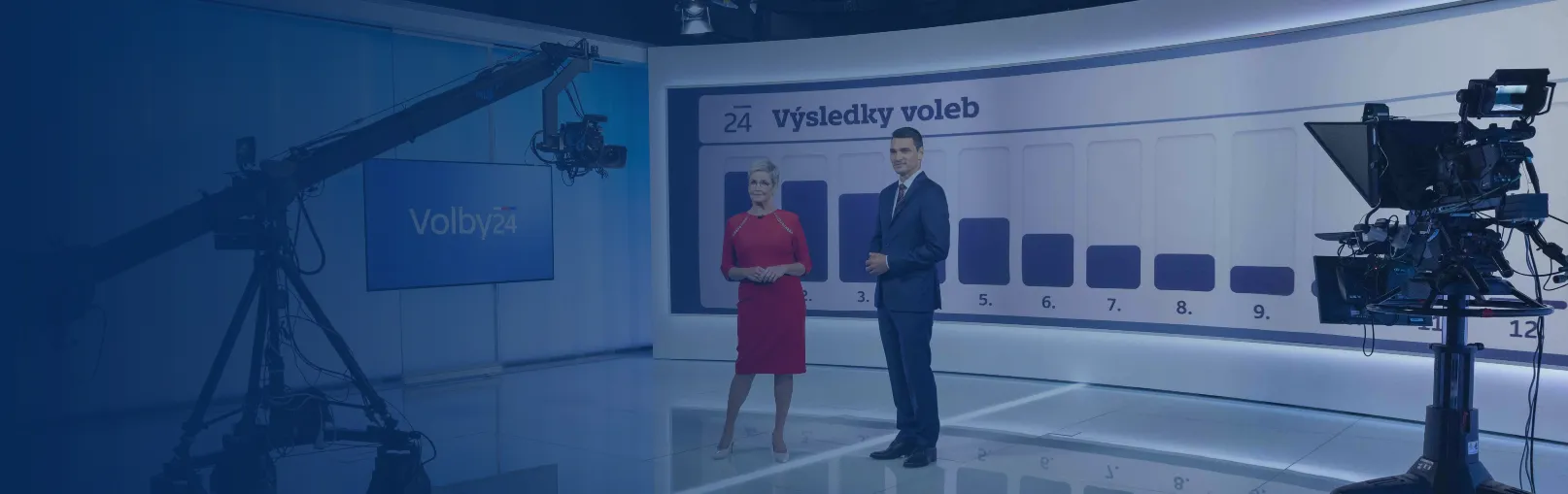 Česká televize připravuje pro nadcházející volby rozsáhlý zpravodajský servis, nabídne krajské diskuze i závěrečnou Superdebatu