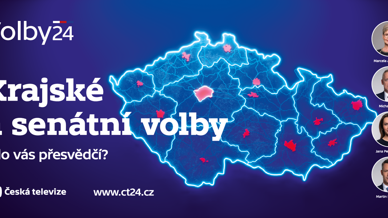 Vizuál - Senátní a krajské volby na ČT24