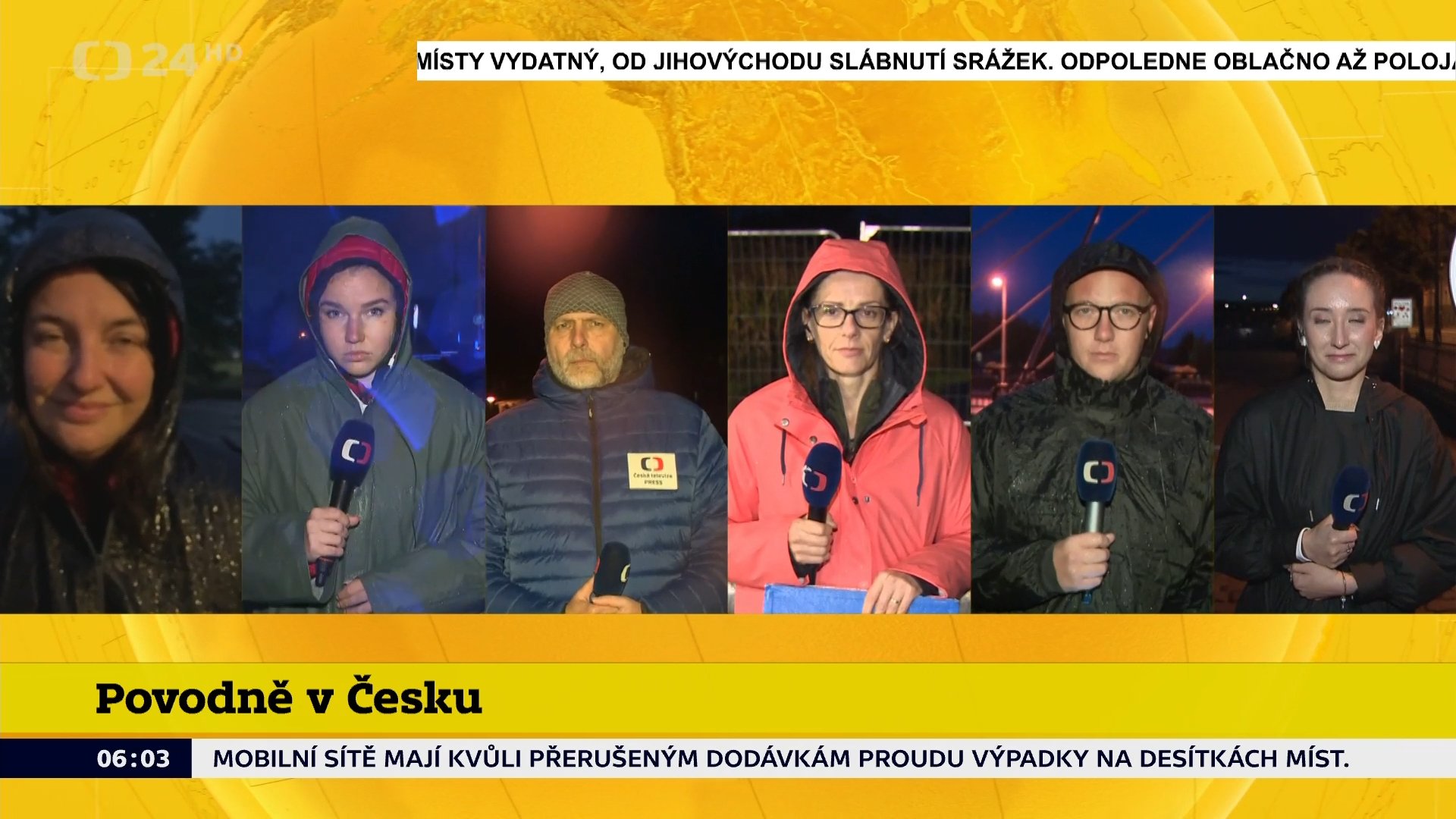 Povodňové zpravodajství @ Česká televize (7)
