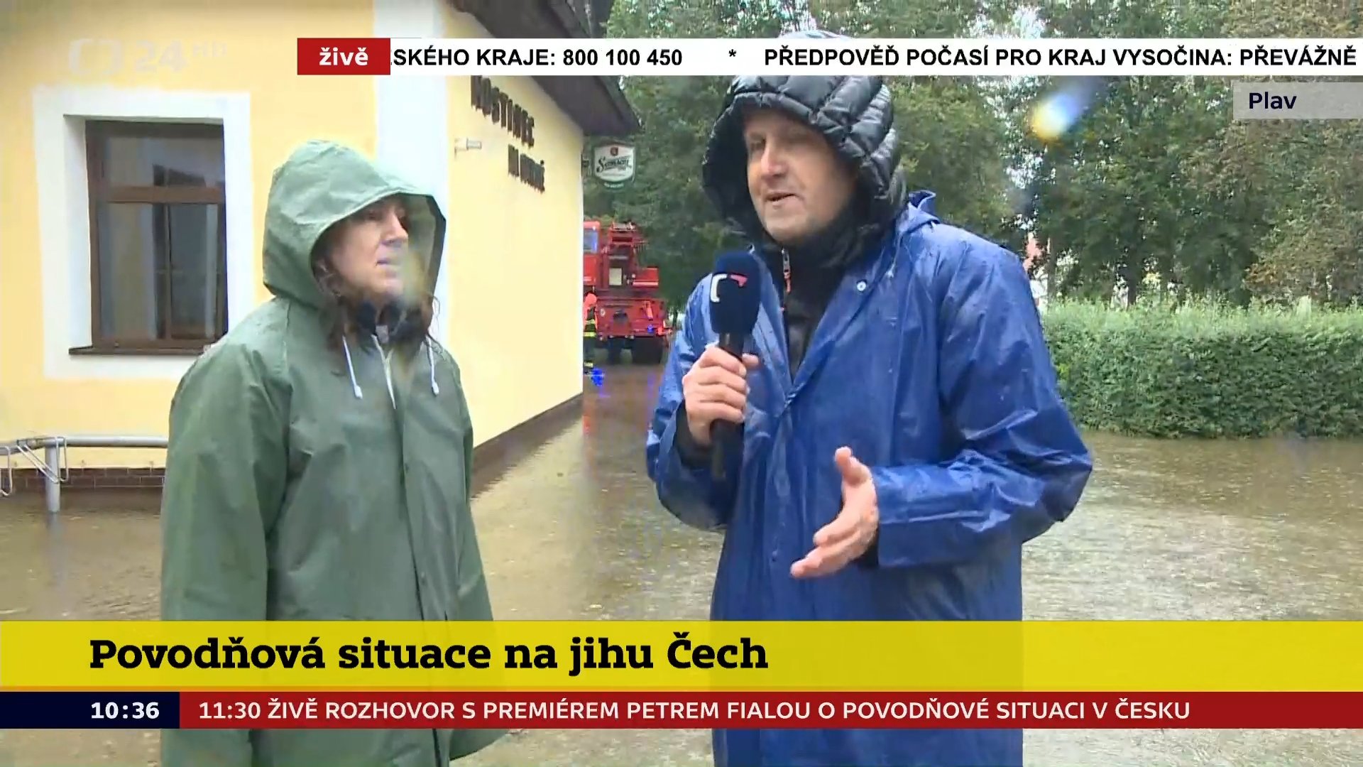 Povodňové zpravodajství @ Česká televize (6)