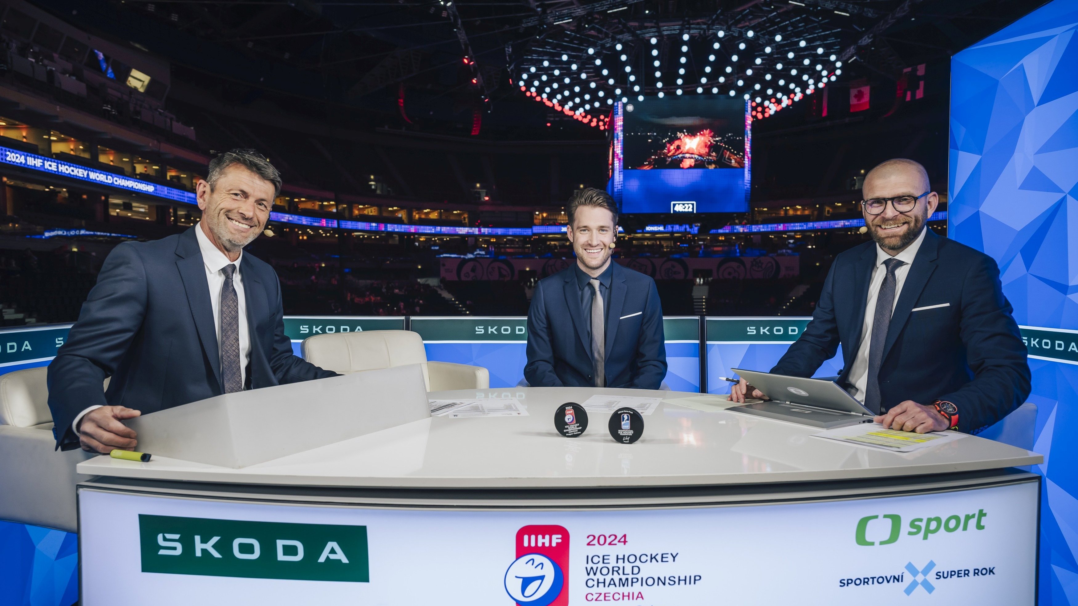 Mistrovství světa v ledním hokeji © Česká televize_foto Stanislav Honzík