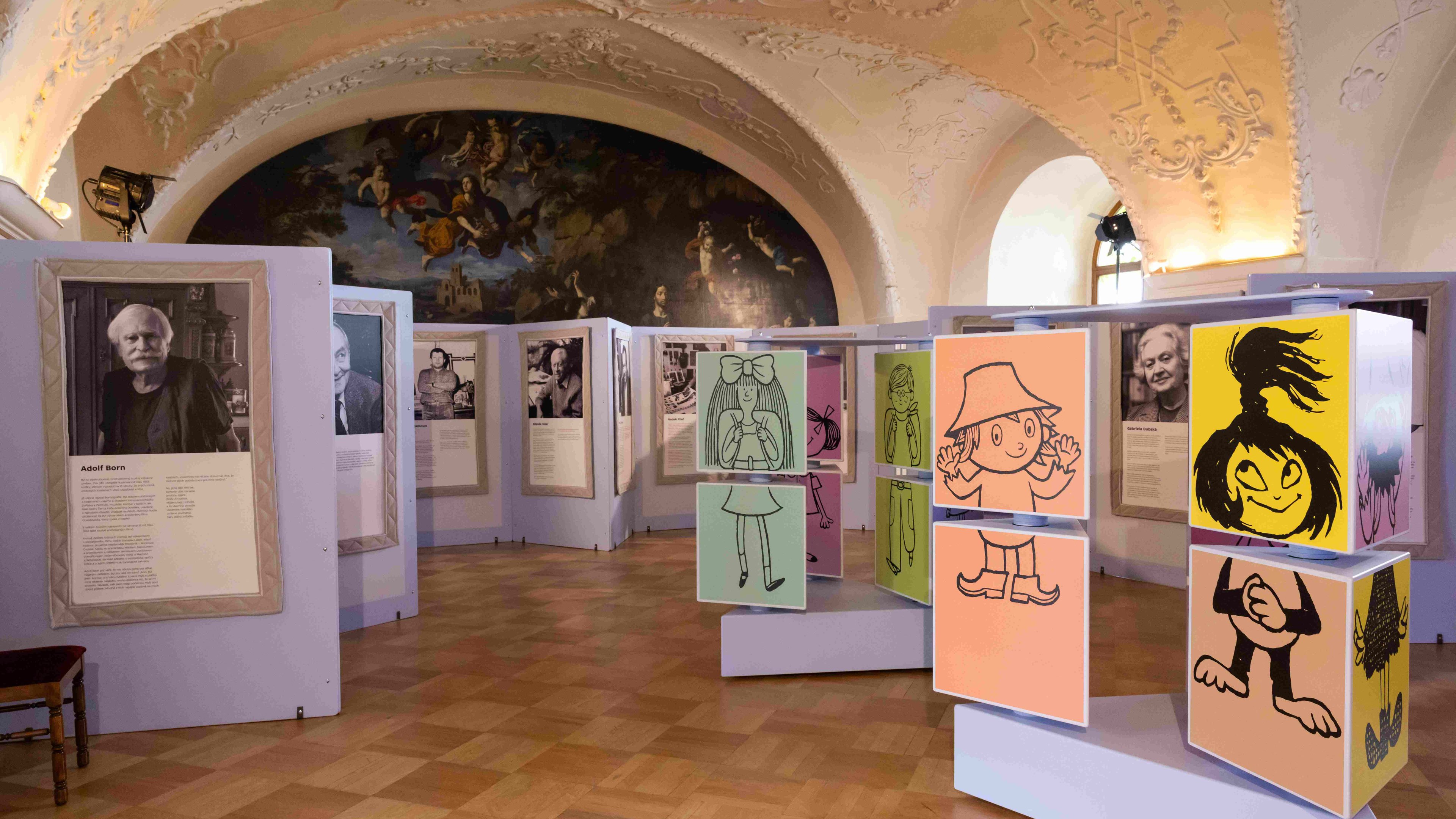 Výstava Večerníček slaví 60 let (2) © Česká televize_foto_Zuzana Páchová