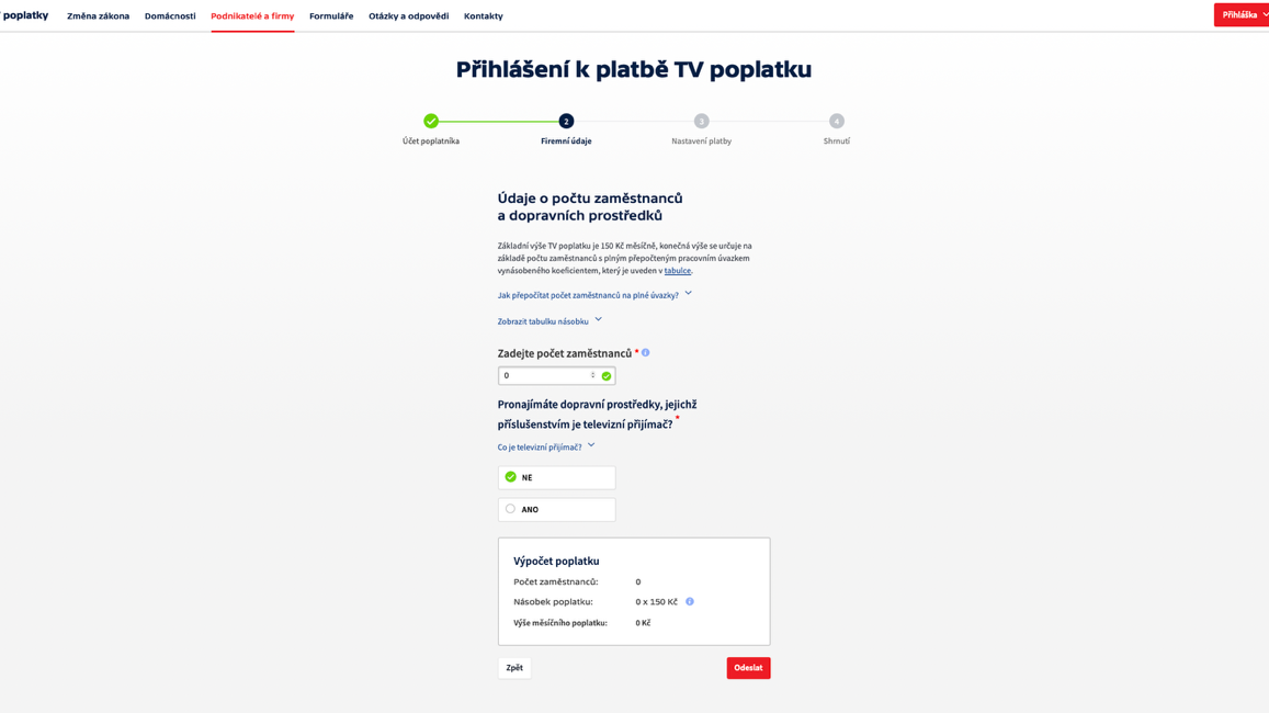 Přihlášení k platbě TV poplatku_2