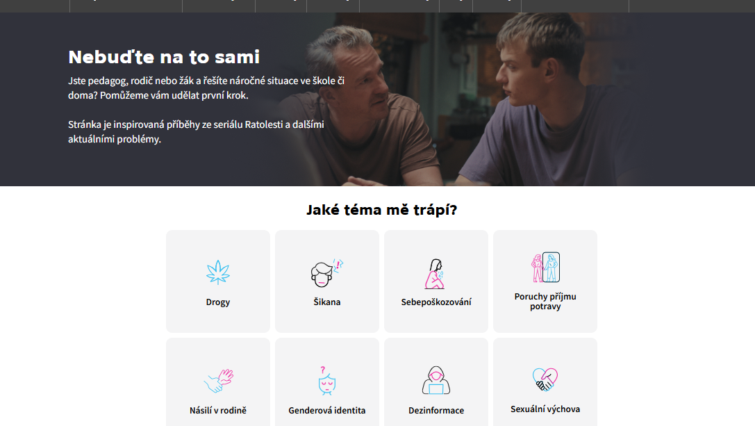 Nebuďte na to sami_náhled stránky © Česká televize