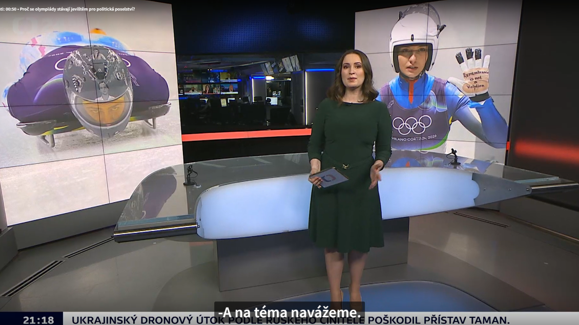 Ukázka automatického skrytého titulkování_2 © Česká televize