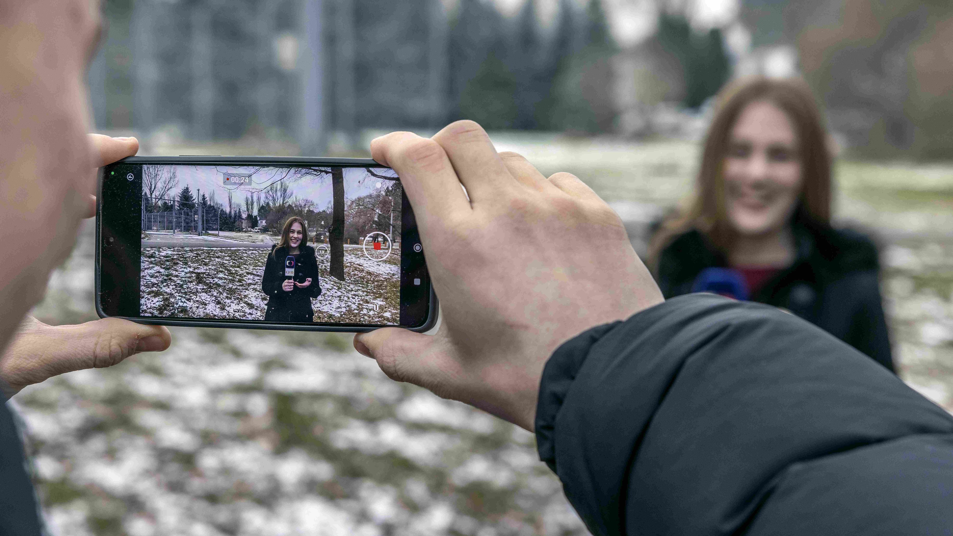 Reportéři na startu © Česká televize_foto_ Pavla Černá3
