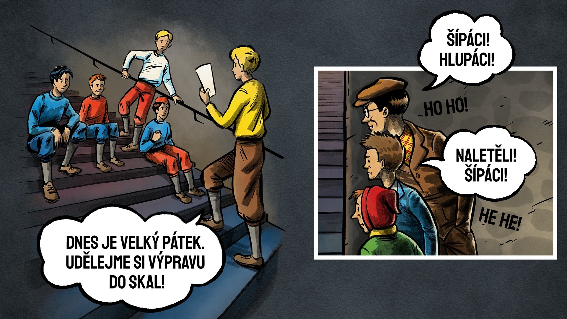 Rychlé šípy a velikonoční poklad © Česká televize