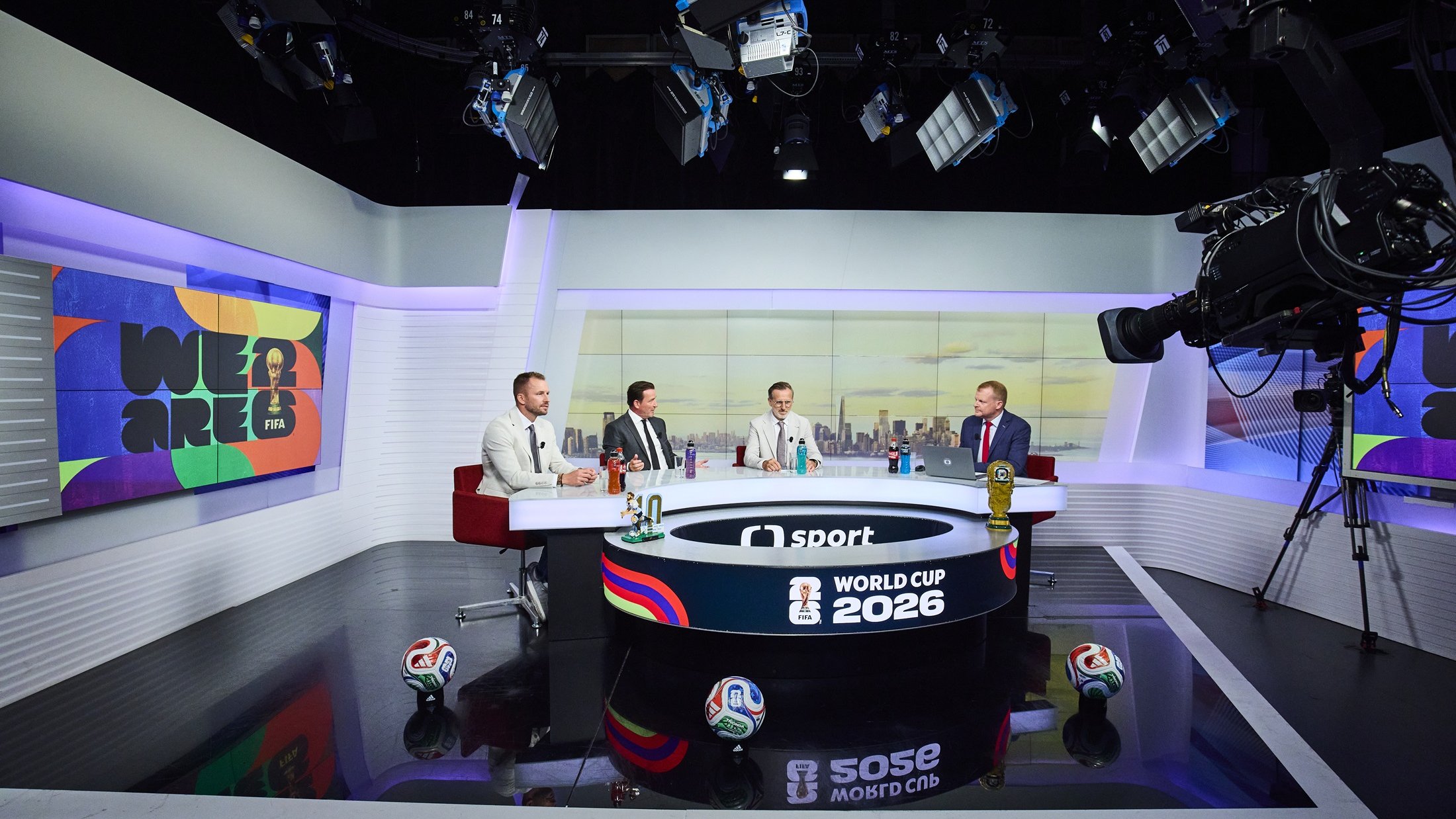MS fotbal studio © Česká televize