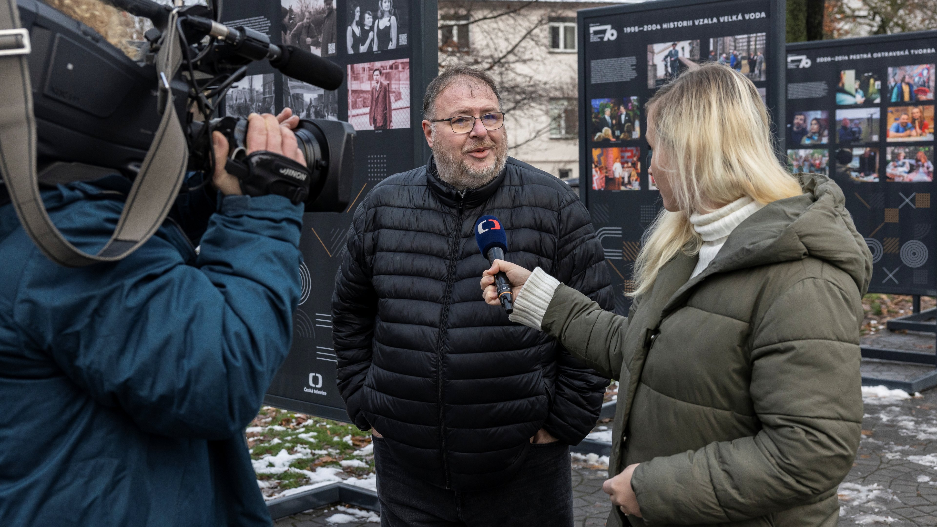 Televizní studio Ostrava si připomíná výstavou fotografií 70 let své existence
